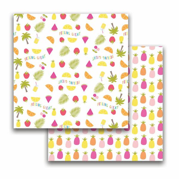 Polkadoodles "Tropical Fever" 6x6" Paper Pad