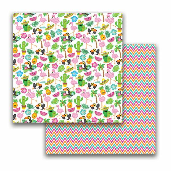 Polkadoodles "Tropical Fever" 6x6" Paper Pad