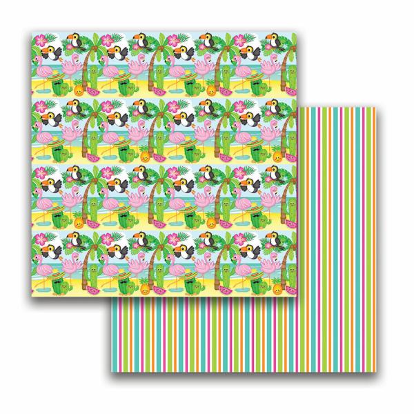 Polkadoodles "Tropical Fever" 6x6" Paper Pad