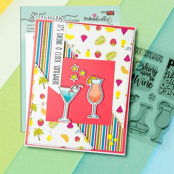 Polkadoodles "Tropical Fever" 6x6" Paper Pad