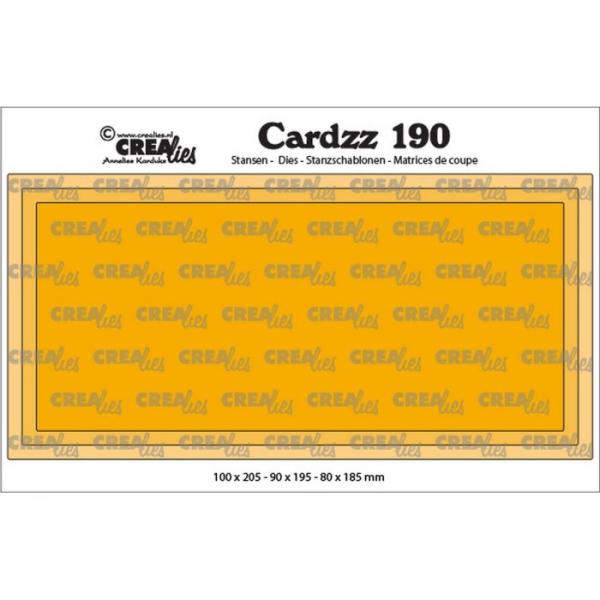 Crealies - Cardzz cutting dies Slimline J smooth 