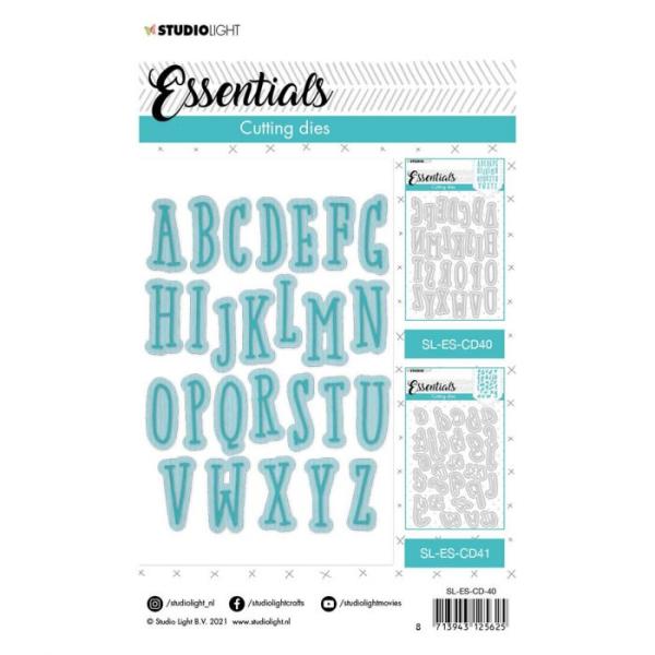 Studio Light Die Cut - Stanze - Alphabet tall nr.40