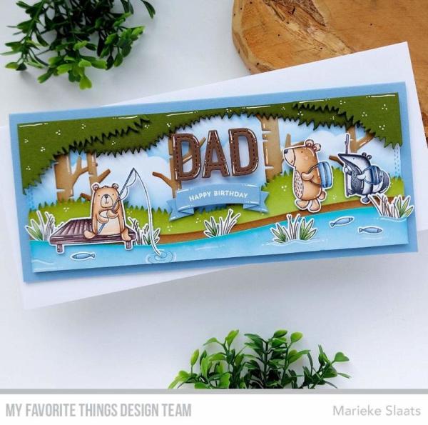 My Favorite Things Die-namics "Outdoor Adventures" | Stanzschablone | Stanze | Craft Die