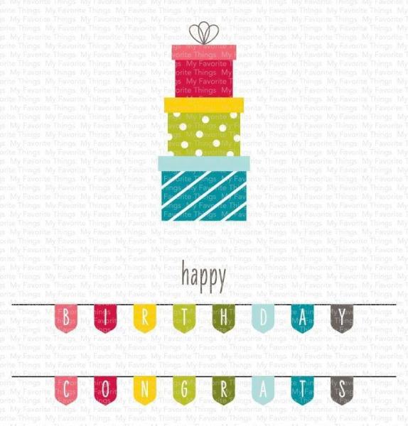 My Favorite Things Stempelset " Celebrate You " Clear Stamp Set