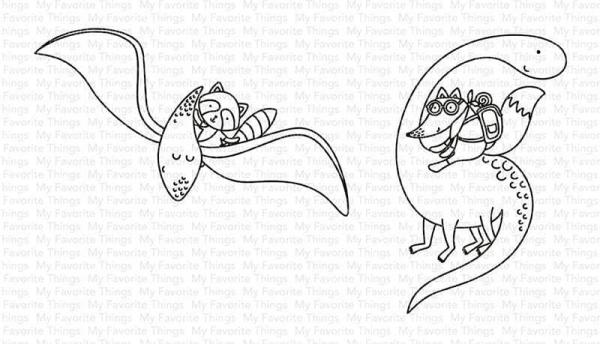 My Favorite Things Stempelset "Dino Adventure" Clear Stamp Set