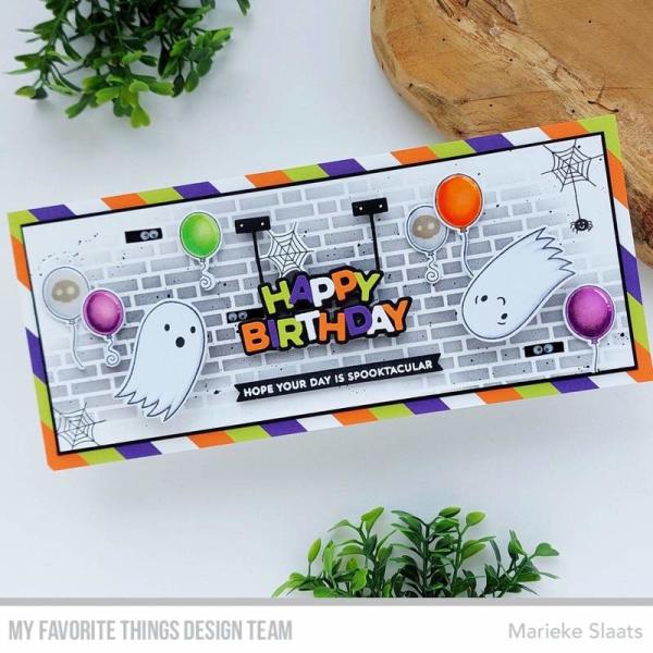 My Favorite Things Stempelset "Itty Bitty Boos" Clear Stamp