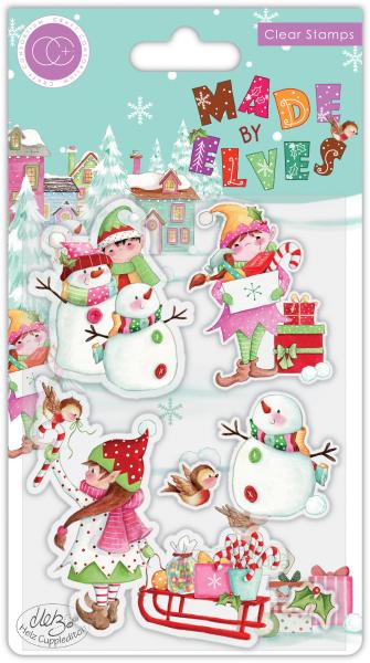 Craft Consortium Made by Elves Candy Clear Stamps 