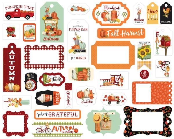 Carta Bella "Welcome Autumn" Frames & Tags