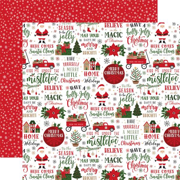 Echo Park "Jingle All The Way" 12x12" Collection Kit