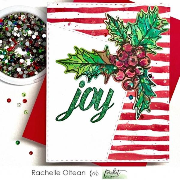 Picket Fence Studios Candy Cane Gem Mix  Schmucksteine
