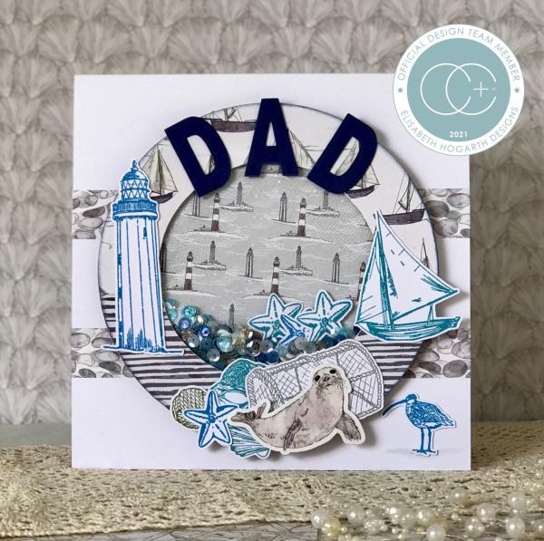 Craft Consortium Sea & Shore Shore Clear Stamps 