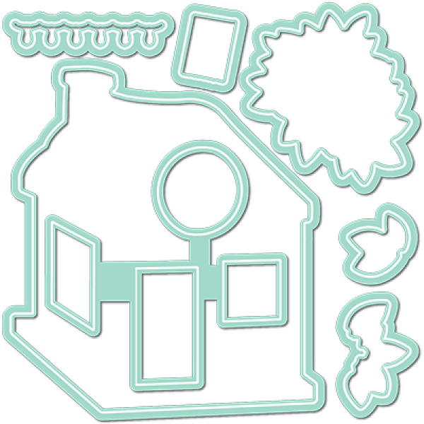 LDRS-Creative Birdhouse Coordinating Dies - Stanzen