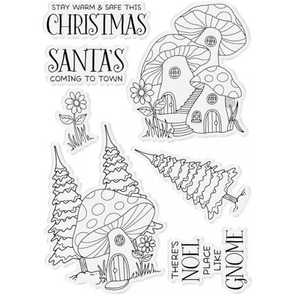 Crafters Companion - Gnome Village - Clear Stamps