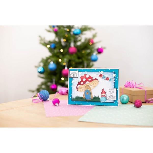 Crafters Companion -Gnome Child - Stanze & Stempel & Stencil