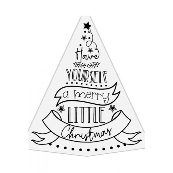 Crafters Companion - Merry Little Christmas Tree  - Clear Stamps