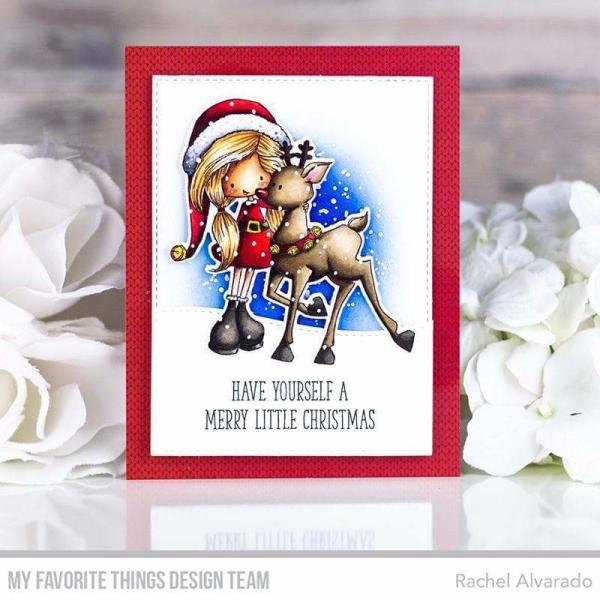 My Favorite Things Stempelset "Jingle Hugs" Clear Stamp Set