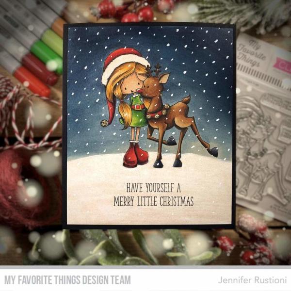 My Favorite Things Stempelset "Jingle Hugs" Clear Stamp Set