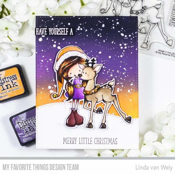 My Favorite Things Stempelset "Jingle Hugs" Clear Stamp Set