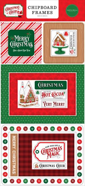 Carta Bella "Christmas Cheer" Chipboard