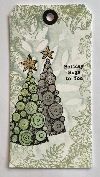 IndigoBlu "Warm Winter Wishes" A6 Rubber Stamp