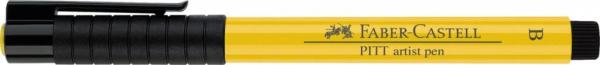 Faber Castell India Ink Artist Pen Brush 107 Cadmium Yellow 