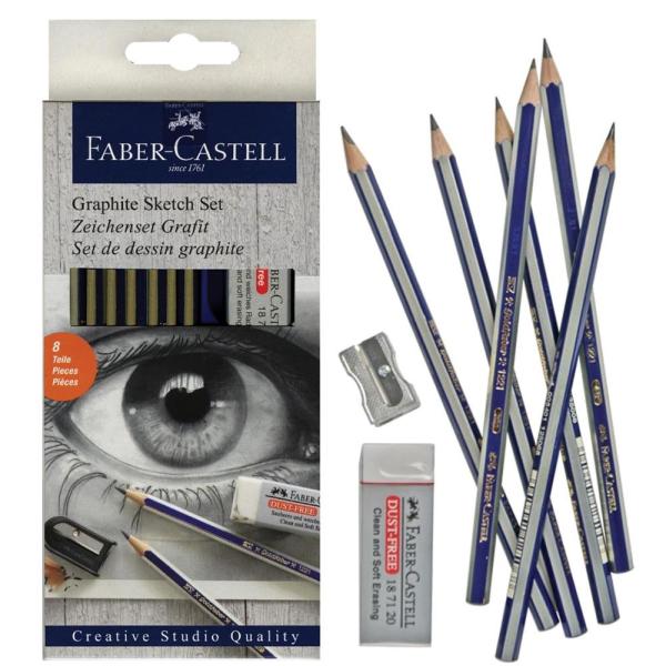 Faber Castell Sketch Set Goldfaber Graphite 