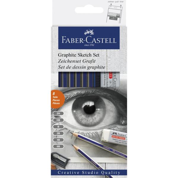 Faber Castell Sketch Set Goldfaber Graphite 