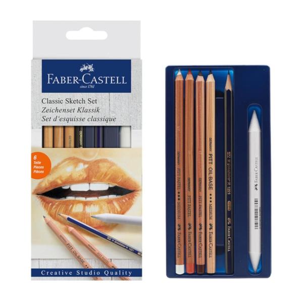 Faber Castell Sketch Set Classic Monochrome 