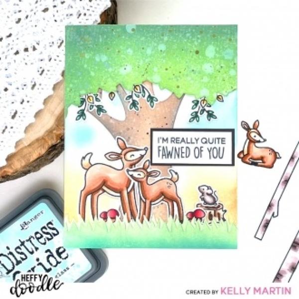 Heffy Doodle Deer To Me   Clear Stamps - Stempel 