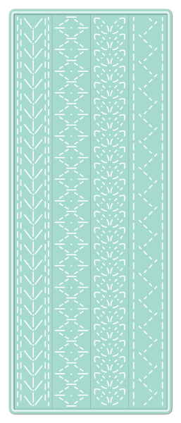 LDRS-Creative Background Stitched I Slim Line Dies