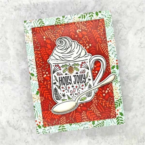 LDRS-Creative Cozy Cuppa 6x8 Inch Clear Stamps