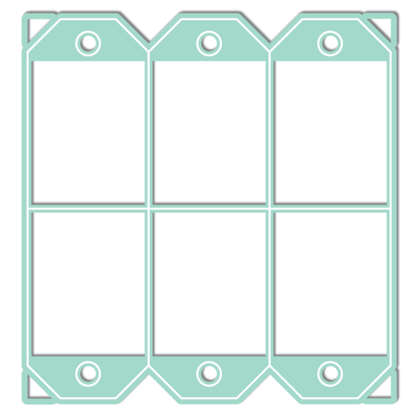 LDRS-Creative Gift Tag Stack Dies - Stanzen