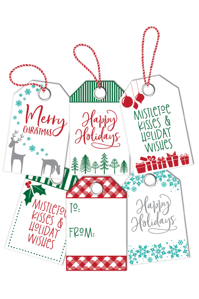 LDRS-Creative Gift Tag Stack Dies - Stanzen