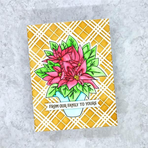 LDRS-Creative Potted Poinsettia Coordinating Dies - Stanzen