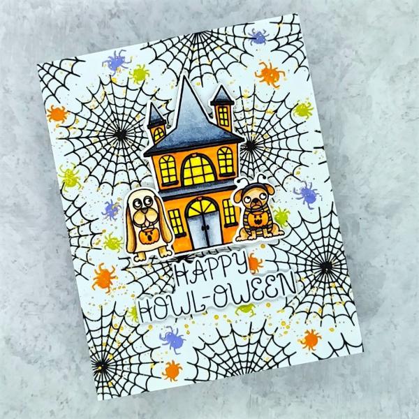 LDRS-Creative Trick or Treat 4x6 Inch Clear Stamps