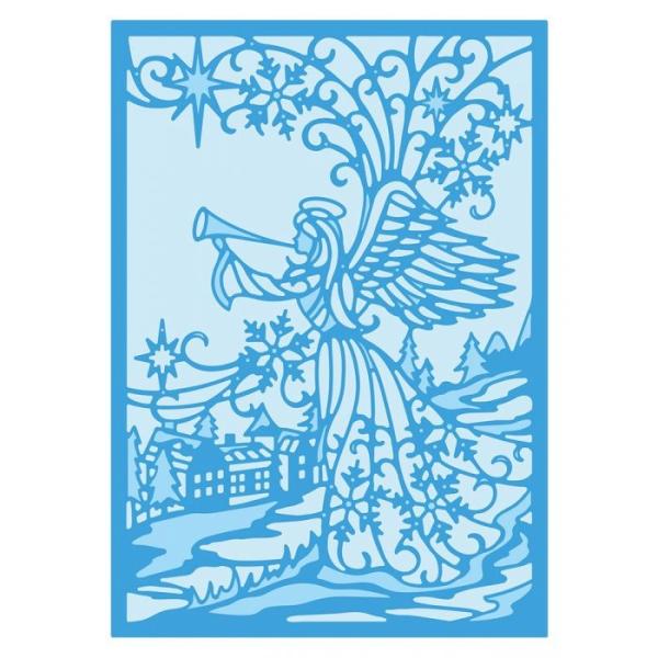 Gemini Christmas Big Scene Christmas Angel Create-a-Card Dies  - Stanze - 