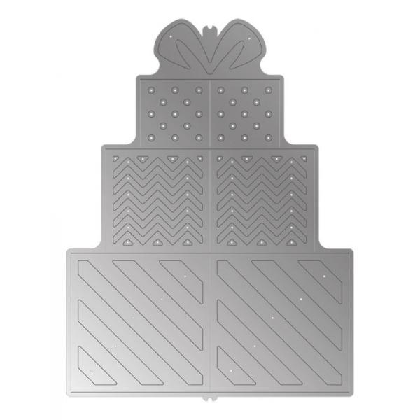 Gemini Christmas Pop Out Stacked Gifts Create-a-Card Dies  - Stanze - 