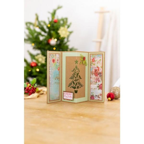 Gemini Holly Tree Stamp & Die  - Stempel & Stanze 