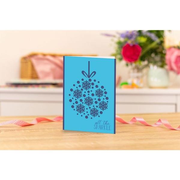 Gemini Snowy Bauble Stamp & Die  - Stempel & Stanze 