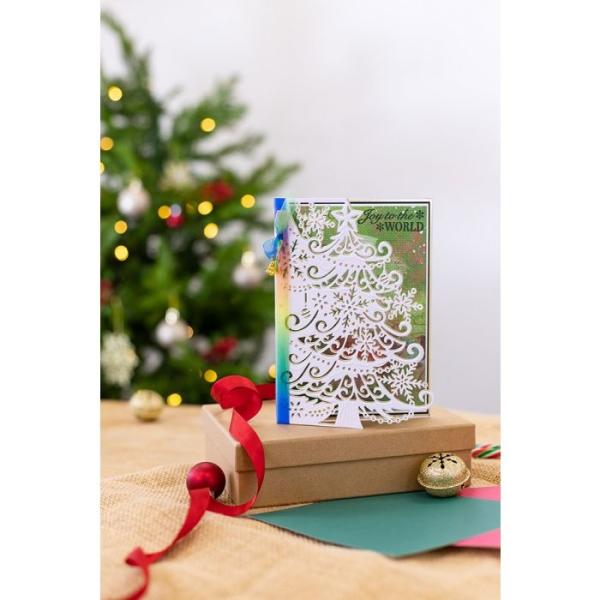 Gemini Joyful Christmas Tree Intri´lace Dies  - Stanze - 