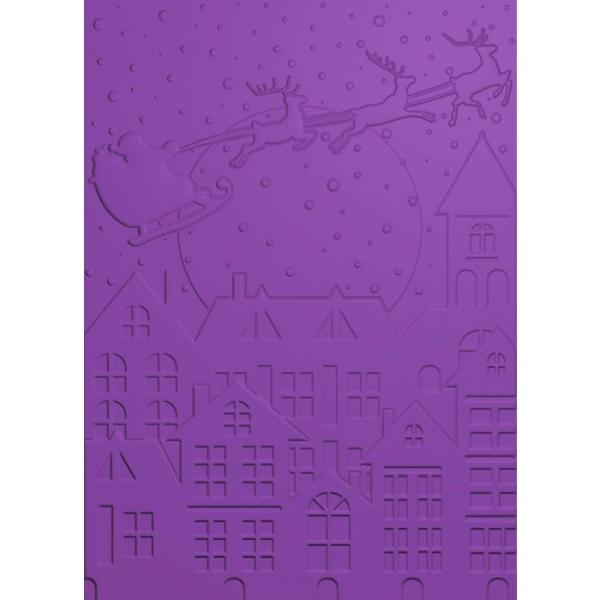 Gemini Over the Rooftops 3D Embossing Folder & Stencil - Prägefolder & Schablone