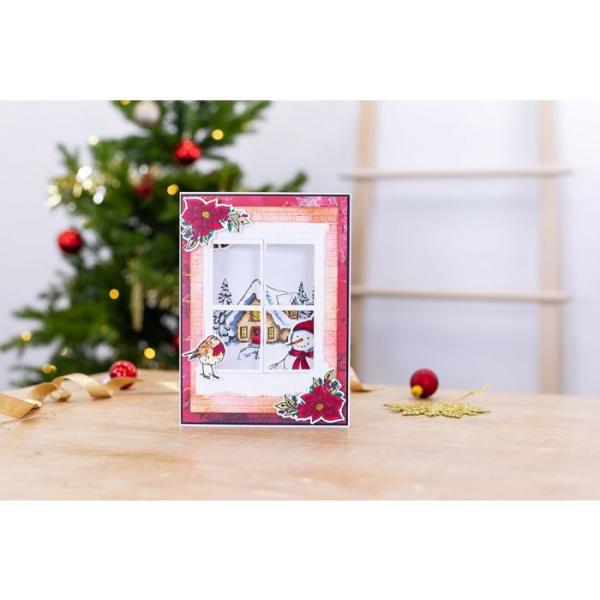 Gemini Cottage Window Cut and Emboss Folder - Schneide- und Prägeschablone - 