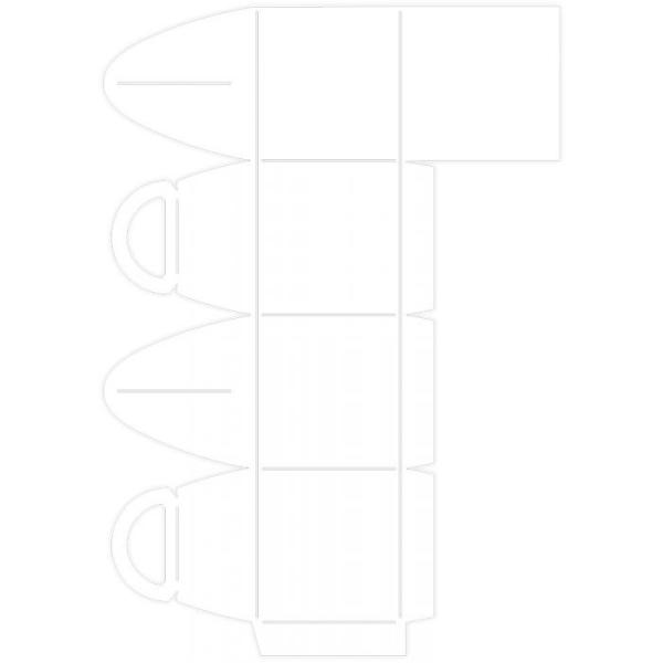 Gemini Handled Favour Box Dimensionals Die & Stencil  - Stanze - 