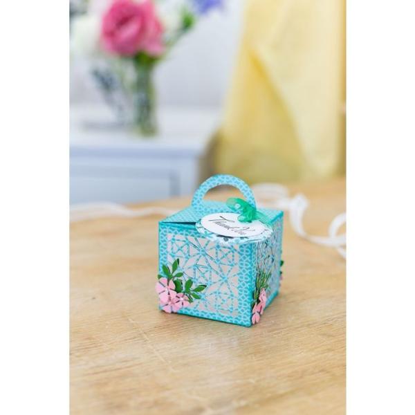 Gemini Handled Favour Box Dimensionals Die & Stencil  - Stanze - 