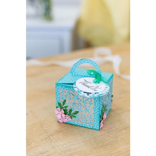 Gemini Handled Favour Box Dimensionals Die & Stencil  - Stanze - 