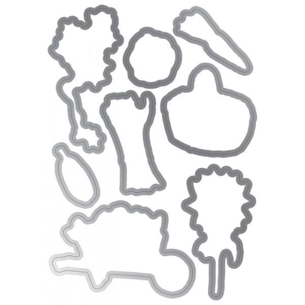 Crafters Companion - Autumn Blessings Collection Harvest Fest - Stanze & Stempel