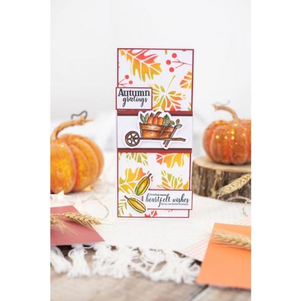 Crafters Companion - Autumn Blessings Collection Harvest Fest - Stanze & Stempel