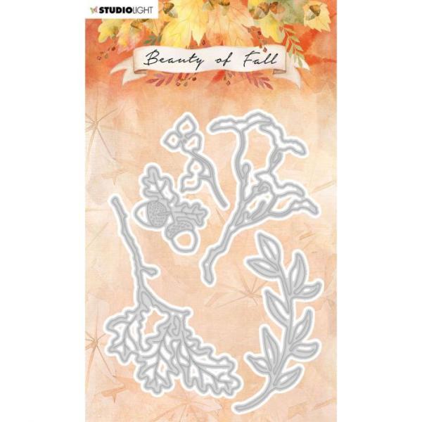 Studio Light Die Cut - Stanze - hablone beauty of fall Herbstblätter nr.57