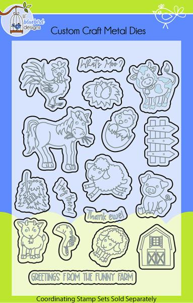 Lil Bluebird Designs - Country Farm - Die Set