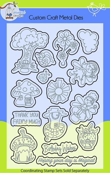 Lil Bluebird Designs - Fairy Wishes - Die Set